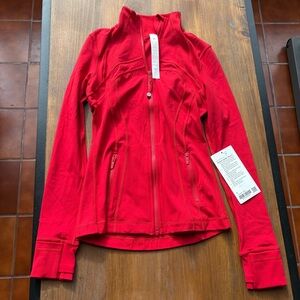 lululemon athletica Vibrant Red Utility Jacket